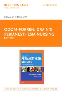 cover image - Drain's PeriAnesthesia Nursing – Elsevier eBook on VitalSource (Retail Access Card),7th Edition
