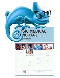 cover image - Elsevier Adaptive Learning for Basic Medical Language-,5th Edition