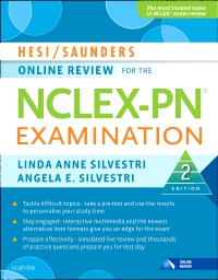 cover image - HESI/Saunders Online Review for the NCLEX-PN Examination (1 Year),2nd Edition