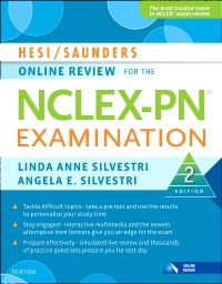 Hesi Saunders Online Review For The Nclex Pn Examination 1 Year 2nd Edition 9780323401470