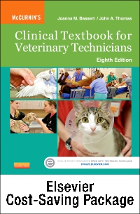 cover image - McCurnin's Clinical Textbook for Veterinary Technicians - Text and Elsevier Adaptive Learning Package,8th Edition