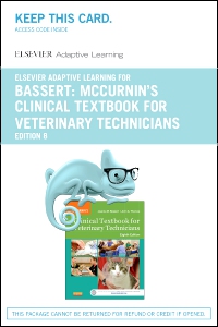 cover image - Elsevier Adaptive Learning for McCurrin's Clinical Textbook for Veterinary Technicians (Access Card),8th Edition