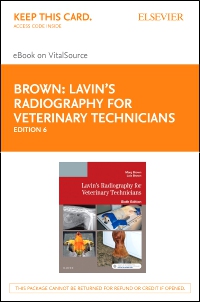 cover image - Lavin's Radiography for Veterinary Technicians - Elsevier eBook on VitalSource (Retail Access Card),6th Edition
