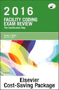 cover image - Facility Coding Exam Review 2016 - Elsevier eBook on VitalSource + Evolve Access (Retail Access Cards)