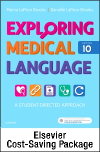 cover image - Medical Terminology Online for Exploring Medical Language (Access Code and Textbook Package),10th Edition