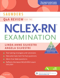 cover image - Saunders Q & A Review for the NCLEX-RN® Examination,7th Edition
