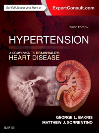 cover image - Hypertension: A Companion to Braunwald's Heart Disease,3rd Edition