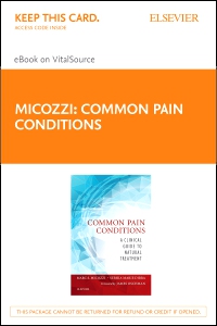 cover image - Common Pain Conditions - Elsevier eBook on Vital Source (Retail Access Card),1st Edition