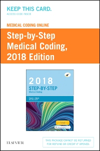 cover image - Medical Coding Online for Step-by-Step Medical Coding, 2018 Edition (Access Card)