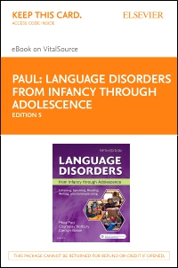 cover image - Language Disorders from Infancy Through Adolescence - Elsevier eBook on VitalSource (Retail Access Card),5th Edition