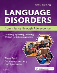 cover image - Evolve Resources for Language Disorders from Infancy through Adolescence,5th Edition