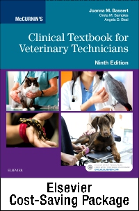 cover image - McCurnin's Clinical Textbook for Veterinary Technicians - Textbook and Workbook Package,9th Edition