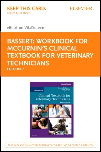 cover image - Workbook for McCurnin's Clinical Textbook for Veterinary Technicians - Elsevier eBook on VitalSource (Retail Access Card),9th Edition