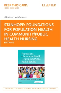cover image - Foundations for Population Health in Community/Public Health Nursing - Elsevier eBook on VitalSource (Retail Access Card),5th Edition