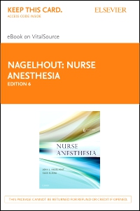 cover image - Nurse Anesthesia - Elsevier eBook on VitalSource (Retail Access Card),6th Edition
