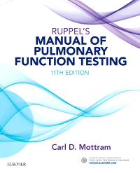 cover image - Ruppel's Manual of Pulmonary Function Testing - Elsevier eBook on VitalSource,11th Edition