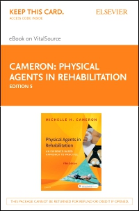 cover image - Physical Agents in Rehabilitation - Elsevier eBook on VitalSource (Retail Access Card),5th Edition