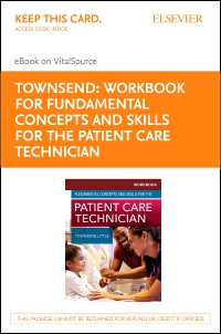 cover image - Workbook for Fundamental Concepts and Skills for the Patient Care Technician - Elsevier eBook on VST (Retail Access Card)