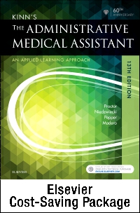 cover image - Kinn's The Administrative Medical Assistant - Text, Study Guide, and SimChart for the Medical Office Package,13th Edition