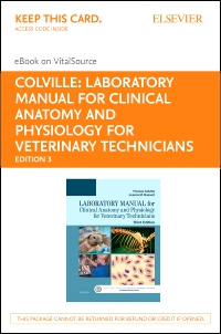 cover image - Laboratory Manual for Clinical Anatomy and Physiology for Veterinary Technicians - Elsevier eBook on VST (Retail Access Card),3rd Edition