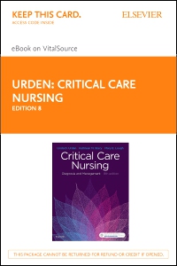 cover image - Critical Care Nursing - Pageburst eBook on VitalSource (Retail Access Card),8th Edition