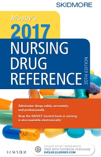 cover image - Mosby's 2017 Nursing Drug Reference - Elsevier eBook on VitalSource,30th Edition