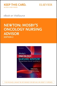 cover image - Mosby's Oncology Nursing Advisor - Elsevier eBook on VitalSource (Retail Access Card),2nd Edition