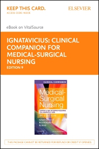 cover image - Clinical Companion for Medical-Surgical Nursing - Elsevier eBook on VitalSource (Retail Access Card),9th Edition