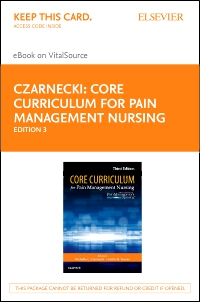 cover image - Core Curriculum for Pain Management Nursing - Elsevier eBook on VitalSource (Retail Access Card),3rd Edition