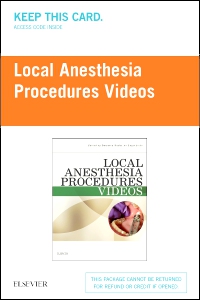 cover image - PART - Local Anesthesia Procedures Videos (Access Card)