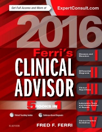 cover image - Ferri's Clinical Advisor 2016 - Elsevier eBook on VitalSource