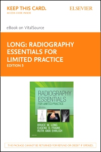 cover image - Radiography Essentials for Limited Practice - Elsevier eBook on VitalSource (Retail Access Card),5th Edition