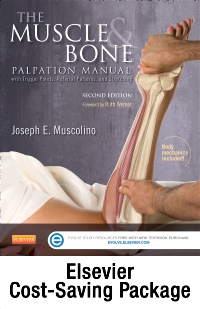 cover image - The Muscle and Bone Palpation Manual with Trigger Points, Referral Patterns and Stretching - Elsevier E-Book on VitalSource and Evolve package (Retail Access Cards),2nd Edition