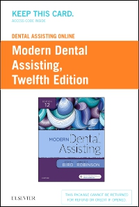 cover image - Dental Assisting Online for Modern Dental Assisting (Access Card),12th Edition