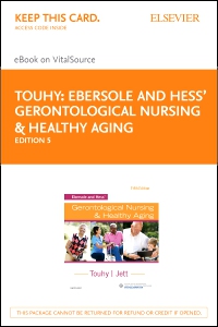cover image - Ebersole and Hess' Gerontological Nursing & Healthy Aging - Elsevier eBook on VitalSource (Retail Access Card),5th Edition