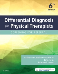 cover image - Evolve Resources for Differential Diagnosis for Physical Therapists,6th Edition