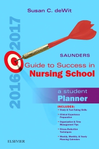 cover image - Saunders Guide to Success in Nursing School, 2016-2017 - Elsevier eBook on VitalSource,12th Edition
