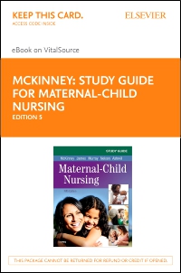 cover image - Study Guide for Maternal-Child Nursing - Elsevier eBook on VitalSource (Retail Access Card),5th Edition