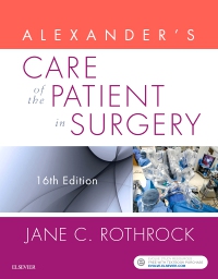 cover image - Alexander's Care of the Patient in Surgery,16th Edition