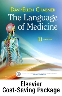 cover image - The Language of Medicine - Text and iTerms Audio (Retail Access Card) Package,11th Edition
