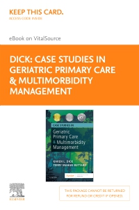 cover image - Case Studies in Geriatric Primary Care & Multimorbidity Management - Elsevier eBook on VitalSource (Retail Access Card),1st Edition