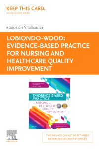 cover image - Evidence-Based Practice for Nursing and Healthcare Quality Improvement - Elsevier eBook on VitalSource (Retail Access Card),1st Edition