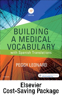 cover image - Medical Terminology Online with Elsevier Adaptive Learning for Building a Medical Vocabulary (Access Card and Textbook Package),10th Edition