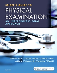 cover image - Seidel's Guide to Physical Examination,9th Edition