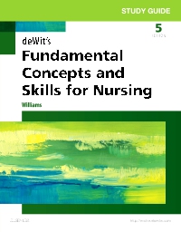 cover image - Study Guide for deWit's Fundamental Concepts and Skills for Nursing,5th Edition