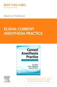cover image - Current Anesthesia Practice - Elsevier eBook on VitalSource (Retail Access Card)