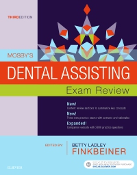 cover image - Evolve Resources for Mosby's Dental Assisting Exam Review,3rd Edition