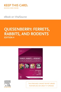 cover image - Ferrets, Rabbits, and Rodents - Elsevier eBook on VitalSource (Retail Access Card),4th Edition
