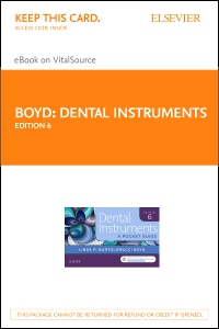 cover image - Dental Instruments - Elsevier eBook on VitalSource (Retail Access Card),6th Edition