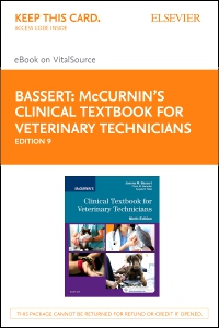 cover image - McCurnin's Clinical Textbook for Veterinary Technicians - Elsevier eBook on VitalSource (Retail Access Card),9th Edition